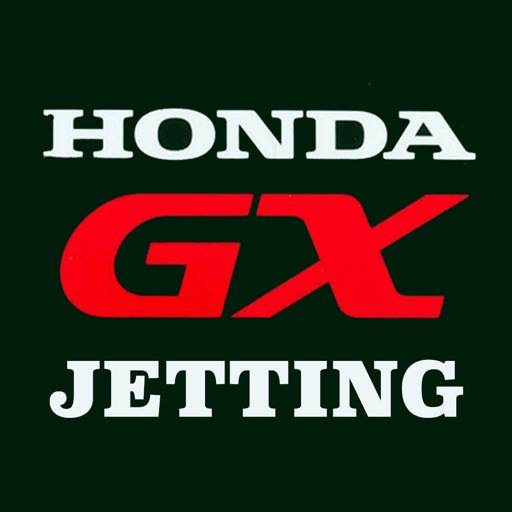 Jetting Honda GX 4T engine app reviews download