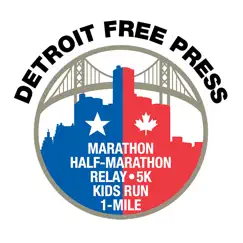 detroit free press marathon logo, reviews