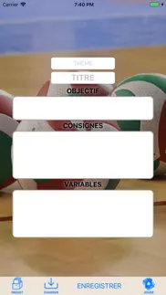 carteduc volleyball iPhone Captures Décran 1