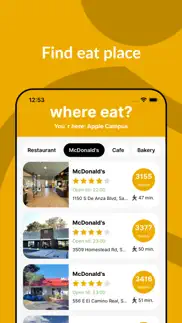 where to eat and party iphone resimleri 4