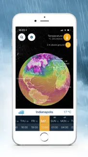 ventusky: cartes météo & radar iPhone Captures Décran 2
