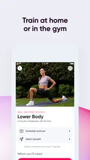 sweat: fitness app for women iphone images 4
