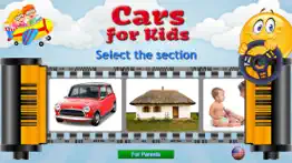 cars for kids sound flashcards iphone resimleri 1