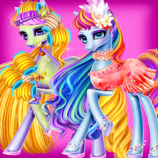 Rainbow Pony Care-Girl Game app reviews download