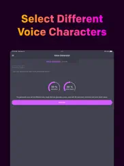 ai voice generator iPad Captures Décran 3