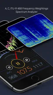 decibel x pro: dba noise meter iphone images 2