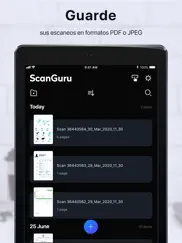 scanguru: escaner documentos ipad capturas de pantalla 4