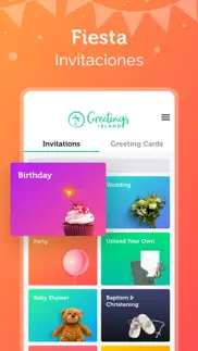 greetings island invitaciones iphone capturas de pantalla 4