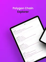 polygon chain explorer iPad Captures Décran 1