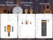 guitar, bass and ukulele tuner ipad images 1