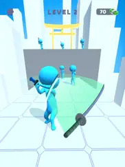 sword play! ninja corredor 3d ipad capturas de pantalla 1