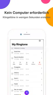 ringtones maker - the ring app iphone bildschirmfoto 1