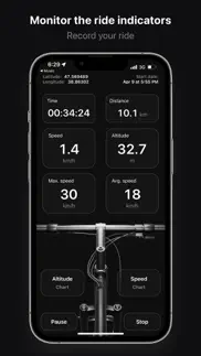 biketracker - gps recorder iPhone Captures Décran 2