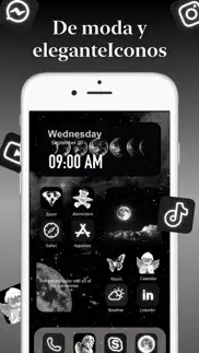 themepack - app icons, widgets iphone capturas de pantalla 3