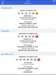 lotto results - lottery in us ipad images 2