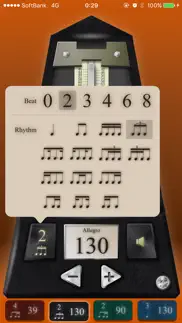 metronome by piascore iphone capturas de pantalla 2