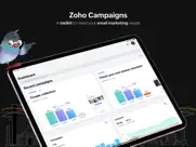zoho campaigns-email marketing ipad images 1