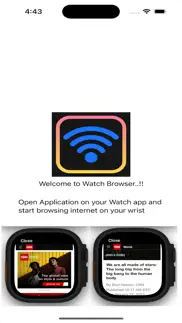 watch web browser iPhone Captures Décran 2