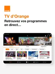 tv d'orange • direct & replay iPad Captures Décran 1