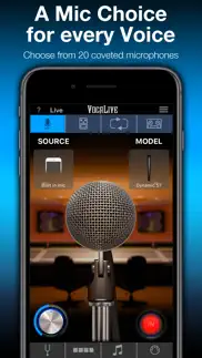 vocalive cs iphone capturas de pantalla 1