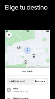uber - viajes asequibles iphone capturas de pantalla 2