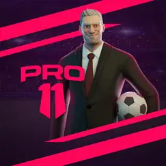 pro 11 - soccer manager game logo, reviews