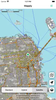 mapply for open street map iphone bildschirmfoto 2
