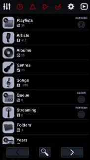 neutron music player iPhone Captures Décran 4
