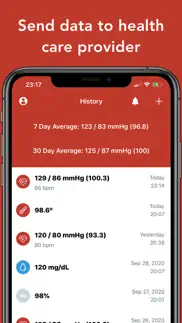 blood pressure tracker+ iphone images 4