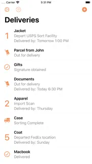 parcel - delivery tracking iphone images 1