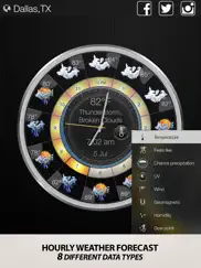 weather clock widget ipad images 3