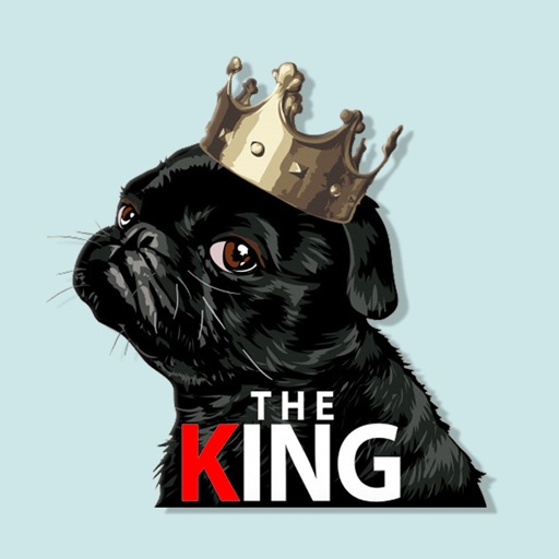 King Pug Stickers app reviews download