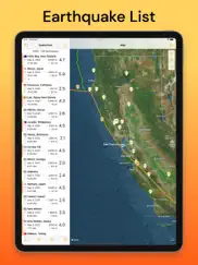 quakefeed earthquake tracker ipad images 2
