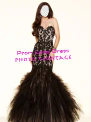 prom long dress photo montage ipad images 1