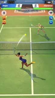 tennis clash: juego de campeón iphone capturas de pantalla 2