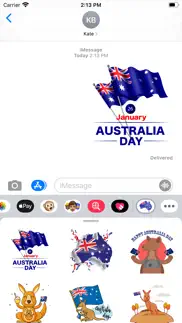 australia day stickers iphone images 1