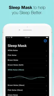sleep mask - white noise iphone images 1