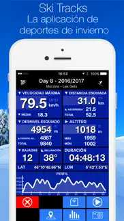 ski tracks lite iphone capturas de pantalla 1