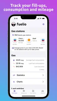 fuelio - combustible y gastos iphone capturas de pantalla 1