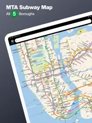 new york subway mta map iPad Captures Décran 1