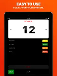 boxing timer pro round timer ipad images 2