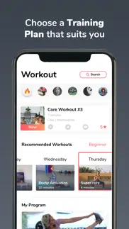 gymnadz - women's fitness app iphone images 2