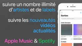 musicharbor - track new music iPhone Captures Décran 1
