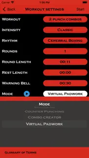 precision boxing coach lite iphone images 2