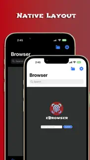 private browser, fast ebrowser iphone images 2