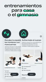 freeletics hiit fitness coach iphone capturas de pantalla 2