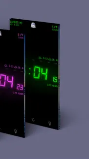 clock alarm.. iphone resimleri 2