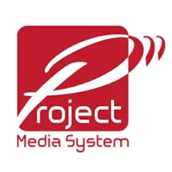 project media system app logo, reviews