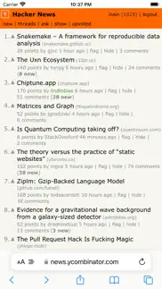comments owl for hacker news iphone resimleri 1