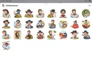 cowboy emoji funny stickers ipad images 1